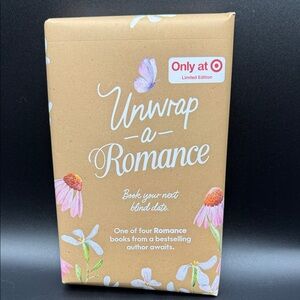 Unwrap-a-Romance Blind Date Book Set — Floral Kraft Wrap